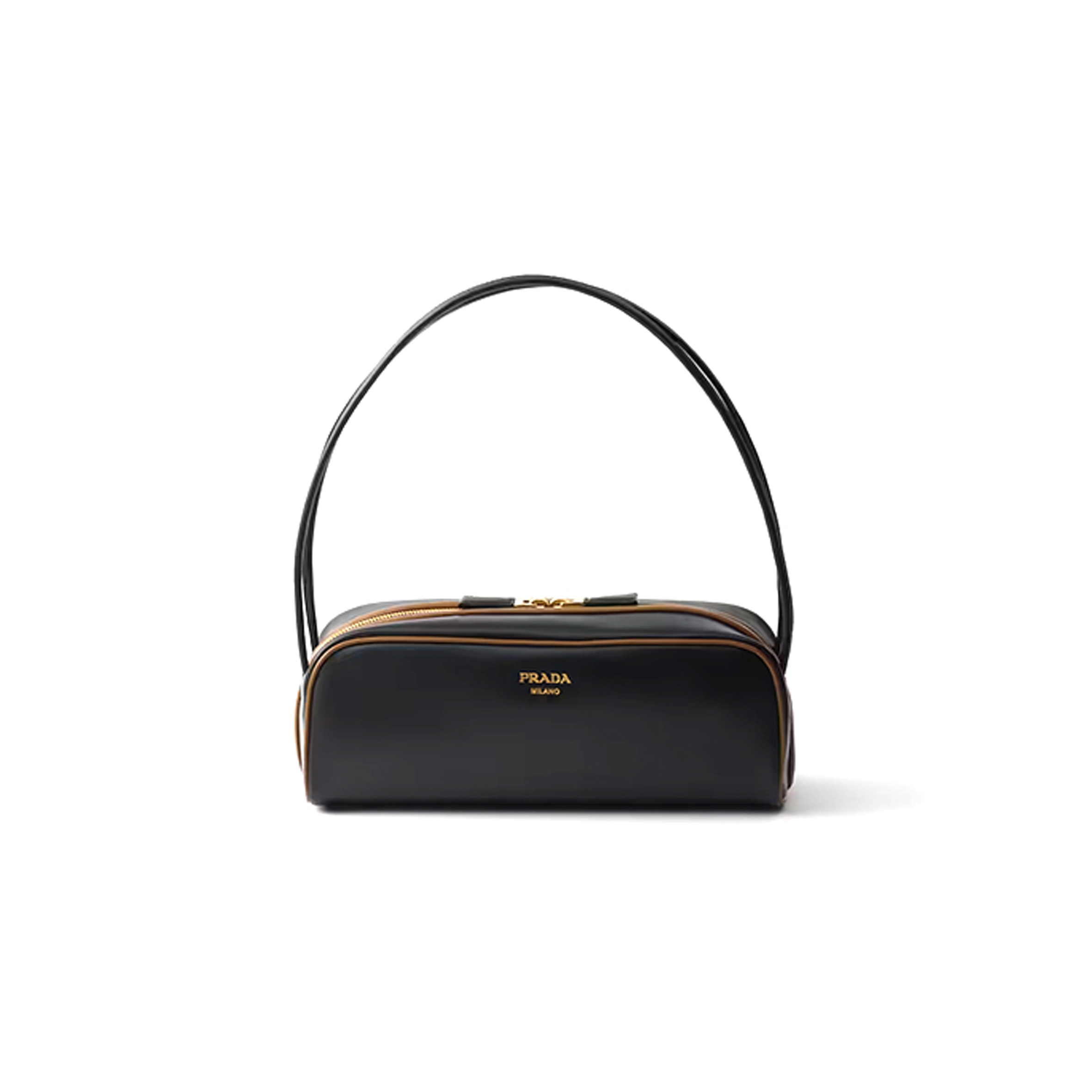 PRADA SWING SMOOTH LEATHER SHOULDER BAG 1BC249 (28*11.5*10cm) PRADA SWING SMOOTH LEATHER SHOULDER BAG 1BC249 (28*11.5*10cm)
